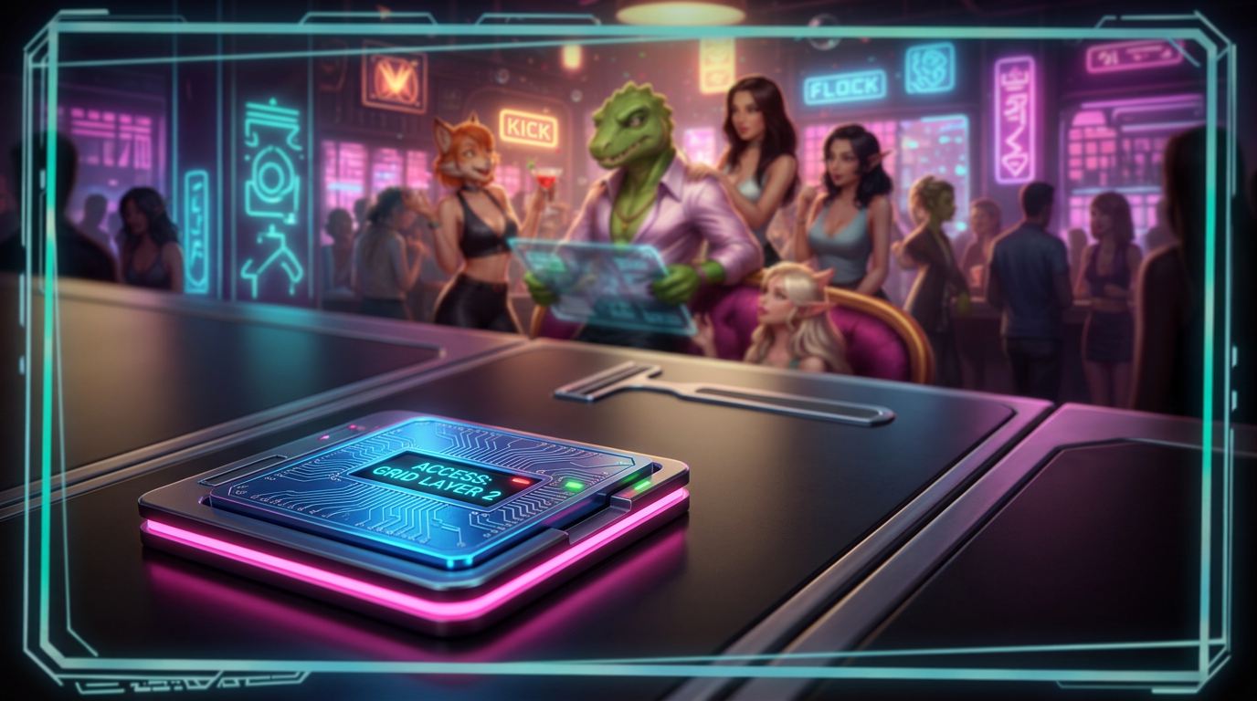 Grid Layer 2 Keychip